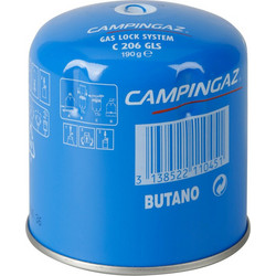 Eurocamping Φιαλίδιο Υγραερίου Βουτανίου 190gr L.CG206