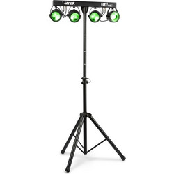 MAX LED PARTYBAR11 Set Φωτορυθμικό Προβολέας LED PAR DMX RGB