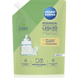 Canpol Βabies Βρεφικό Υγρό Πιάτων Refill 1lt