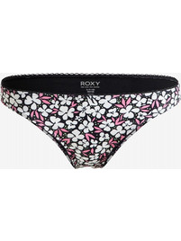 Roxy Bikini Slip Floral Μαύρο Λευκό ERJX405025
