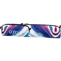 Polo Wallet Shapes Κασετίνα Βαρελάκι Μωβ Λευκή 937006-8343
