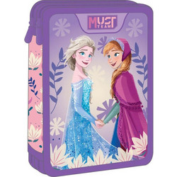 Must Frozen Sisters Κασετίνα Γεμάτη με 2 Θήκες Μωβ 565012