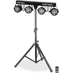 Max LED Partybar3 4x Φωτορυθμικό Προβολέας LED PAR DMX RGB