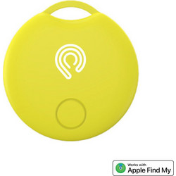 Hyperloq NeoTag Apple Anti-Lost Tracker Apple Find My Yellow 1 Pack