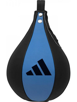 Adidas Combat 50 Σάκος Μποξ Ταχύτητας Τοίχου Μαύρος Μπλε