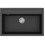 Unixton Damon-70 Ένθετος Νεροχύτης Γρανίτη Ματ Black 78x50cm
