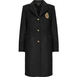 Lauren Ralph Lauren Γυναικείο Ημίπαλτο Μάλλινο Μαύρο 297958509001