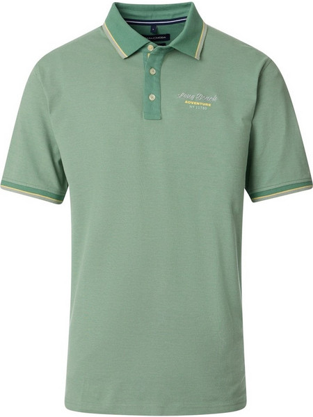 Casa Moda Ανδρική Μπλούζα Polo Κοντομάνικη Πράσινο Mint 006427