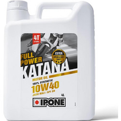 Ipone Katana Full Power Συνθετικό Λάδι Μηχανής 4T 10W-40 4lt