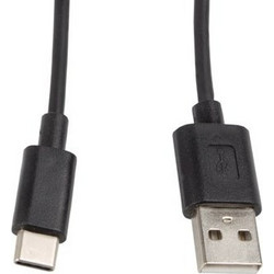 Lanberg USB-A to USB-C 1m Black 5901969413731