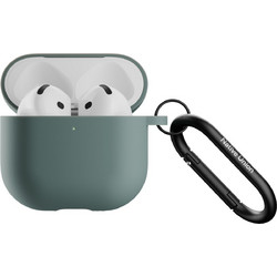 Native Union Active Θήκη Σιλικόνης με Γάντζο για Apple AirPods 4 Πράσινη