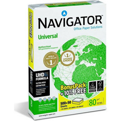 Navigator Universal Χαρτί Α4 80gr/m² 550 Φύλλα