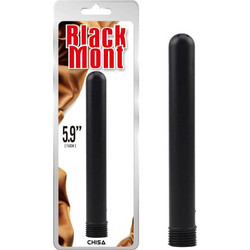Chisa Novelties Black Mont Πρωκτικό Ντους 15cm Μαύρο
