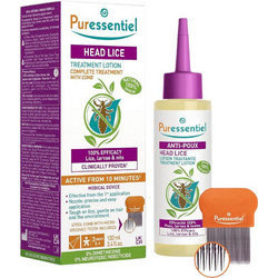 Puressentiel Λοσιόν για Ψείρες 100ml + Χτένα