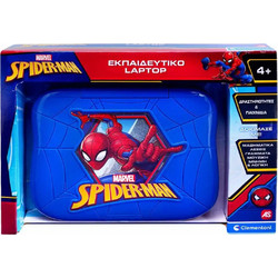 AS Company Εξυπνούλης Spider-Man Ηλεκτρονικό Παιδικό Εκπαιδευτικό Laptop για 4+ Ετών
