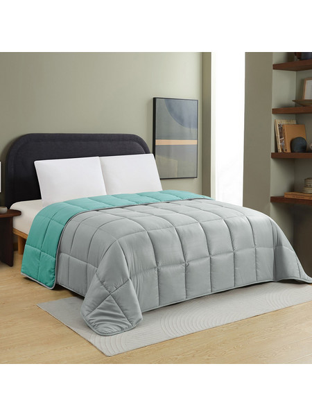 Melinen Πάπλωμα Υπέρδιπλο 220x240 Brooklyn Grey Petrol