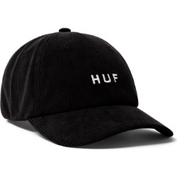Huf Ανδρικό Καπέλο Jockey Υφασμάτινο Μαύρο HT00894