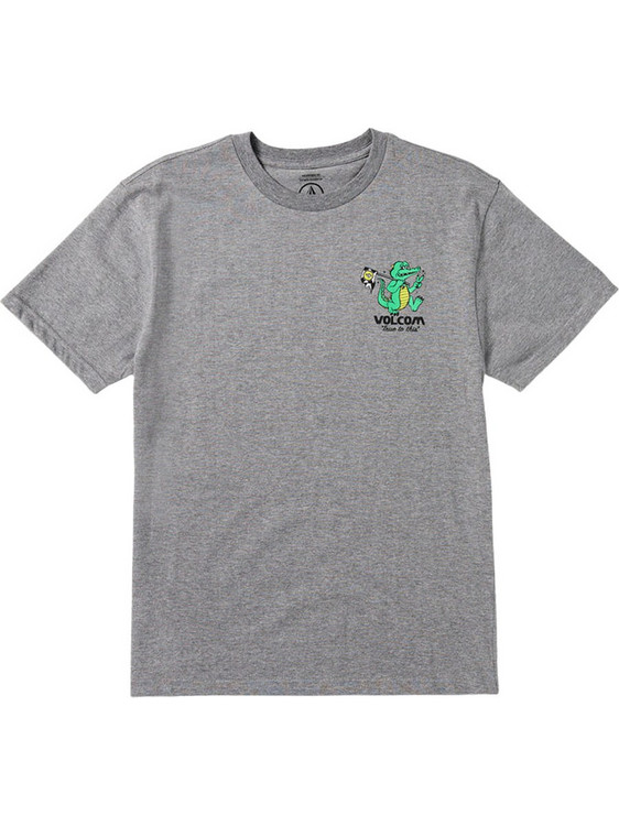 Volcom Παιδικό T-Shirt Κοντομάνικο Γκρι HA418VB8-GHT