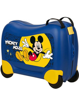 Samsonite Dream2Go 145048-A651 Παιδική Βαλίτσα Καμπίνας 38x52x21cm με 4 Ρόδες Μπλε