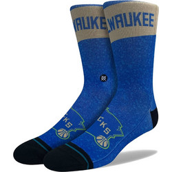 Stance Ανδρικές Κάλτσες Ψηλές με Σχέδια Royal Blue A555D23MIL-MUL