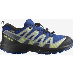 Salomon Xa Pro V8 Παιδικά Αθλητικά Παπούτσια για Πεζοπορία Royal Blue Lime 477296