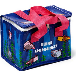 Puckator Minecraft Axolotl Ισοθερμικό Τσαντάκι Φαγητού BG-9-0605