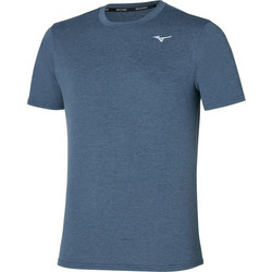 Mizuno Impulse Core Ανδρικό Αθλητικό T-Shirt Μπλε J2GAC019