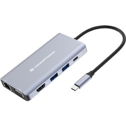 Conceptronic DONN20G USB-C Docking Station με HDMI PD Ethernet