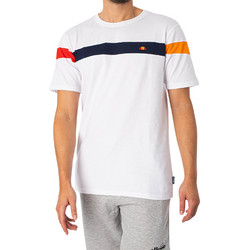 Ellesse Caserio Ανδρικό Αθλητικό T-Shirt Λευκό SHR17433-908