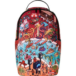 Sprayground The Party Dont Shark B7597 Σακίδιο Πλάτης Κόκκινο