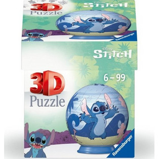 Παιδικό Puzzle Ravensburger 3D Disney Lilo & Stitch 54 Κομμάτια