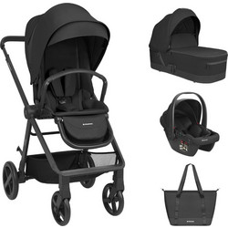 KikkaBoo Mia Καρότσι Μωρού 3 σε 1 Black