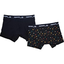 Apple Boxer Ανδρικά Μποξεράκια Σετ 2Pack Μαύρα 0112966-125