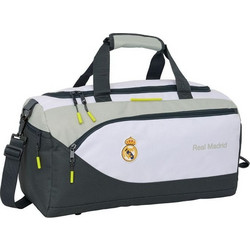 Safta Real Madrid 712554553 Παιδικό Σακ Βουαγιάζ 31lt Λευκό