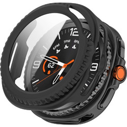 Techsuit Defense360 Pro Πλαστική Θήκη με Προστασία Οθόνης για Samsung Galaxy Watch 8 Classic 46mm Matte Μαύρη