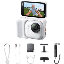 Insta360 GO Ultra Creator Bundle Action Camera 4K Ultra HD Υποβρύχια με WiFi και Οθόνη 2.5" Λευκή