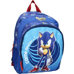 Vadobag Sonic the Hedgehog Σχολική Τσάντα Πλάτης Δημοτικού Μπλε 8712645306356