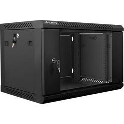 Lanberg WF01-6406-10B Επιτοίχια Καμπίνα Rack 6U 60x45x37.4cm