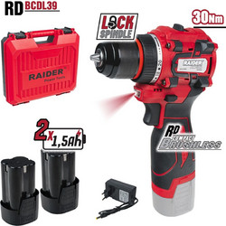 Raider RD-BCDL39 Δραπανοκατσάβιδο Μπαταρίας 16V 2x1.5Ah