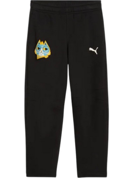 Puma Moody Cat Παιδικό Παντελόνι Φόρμας Μαύρο 632209-01