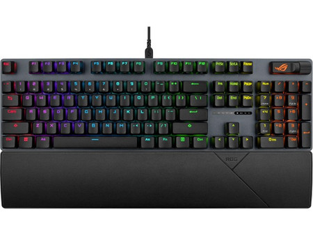 Asus ROG Strix Scope II X Μηχανικό Gaming Πληκτρολόγιο με ROG NX Snow V2 Διακόπτες RGB Black