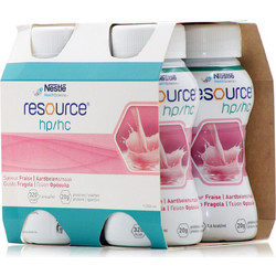 Nestle Resource HP/HC Strawberry 4x200ml