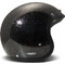 DMD Retro Glitter Black Κράνος Μηχανής Jet DMD Retro Glitter Black Κράνος Μηχανής Jet