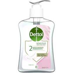 Dettol Sensitive Αντισηπτικό Κρεμοσάπουνο 250ml