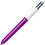 BIC 4 Colours Shine Purple Στυλό Διαρκείας 1mm Πολύχρωμο 951351