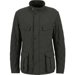 Barbour Ανδρικό Μπουφάν Χειμωνιάτικο Καπιτονέ Χακί MQU0365-OL71