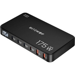 Blitzwolf BW-S30 6in1 Βάση Φόρτισης με 2 Θύρες USB-A & 4 Θύρες USB-C 175W Quick Charge 4.0+ & Power Delivery