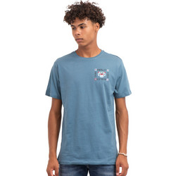 Hurley Ανδρικό Αθλητικό T-Shirt Πετρόλ MTSEU00002-423