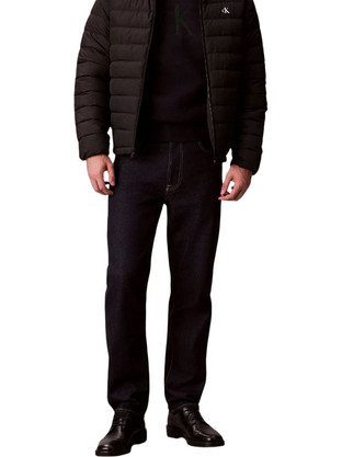 Calvin Klein 90S Ανδρικό Τζιν Παντελόνι Slim Εφαρμογή Navy Μπλε LV04RD713G-5DB