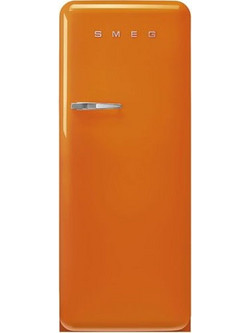 Smeg FAB28ROR6 Retro Μονόπορτο Ψυγείο 270lt Υ153xΠ60.1xΒ72.8cm Πορτοκαλί